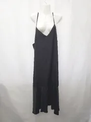 ◇ ⊂ BEAUTY & YOUTH UNITED ARROWS ロング キャミソール ワンピース サイズS ブラック レディース E  【1506250000887】