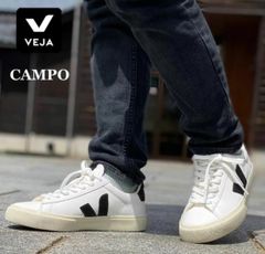 【新品】【20%OFF】箱違い / VEJA /CAMPO EXTRA-WHITE BLACK /37サイズ
