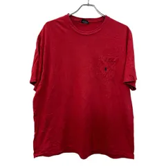 POLO RALPH LAUREN 半袖 ポケット ロゴ Tシャツ XL レッド ポロラルフローレン 古着卸 アメリカ仕入 a707-5577