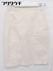 ◇ Another Edition UNITED ARROWS ハーフジップ ミニ タイト スカート サイズS オフホワイト レディース  【1106020010353】のサムネイル