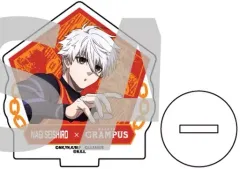 【中古】アクリルスタンド・アクリルパネル 凪誠士郎×名古屋グランパス 「アクリルぷちスタンド ブルーロック×Jリーグ 02.ビブスデザインver. BOX2 描き下ろしイラスト」