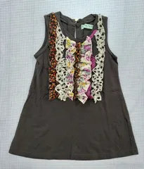 ハッカキッズ HAKKA KIDS チュニック タンク 120cm 子供服 中古