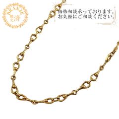 CELINE セリーヌ ロングネックレス チェーン ヴィンテージ トリオンフ ネックレス ハイ ブランド チェーン ジュエリー アクセサリー ゴールド ユニセックス おすすめ 人気