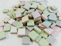 モザイクタイル　パステルアート 9.5mm角　【T-95pastel-MIX】