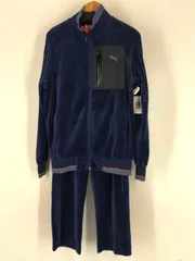 プーマ PUMA ベロアジャージセットアップ メンズ  トップスL ボトムM