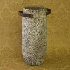 【ドイツ製 】銅製 傘立て 壺 花器 骨董雑貨 レトロ雑貨アンティーク WALL Amazon｜灰窯変壷型変形傘立（信楽焼） [34 x 33 x 44cm 9100g