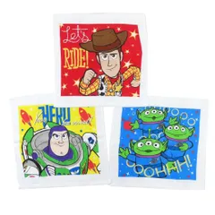 トイストーリー ハンドタオル ハンドタオル3枚組 アドベンチャーライフ ディズニー 丸眞 入園入学準備雑貨 キャラクター グッズ 