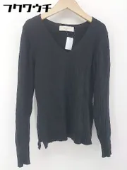 ◇ B:MING by BEAMS ビーミング by ビームス Vネック 長袖 ニット セーター ブラック レディース 【中古】 【1104160000838】