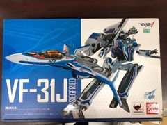 [신품]TAMASHII NATIONS DX초합금 마크로스 델타 VF-31J지크프리드(하야테·인멜만기) 약 260mm 다이캐스트&ABS제 도장이 끝난 가동 피규어
