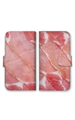 Galaxy S10 SC-03L SCV41 ケース 手帳型 ギャラクシーS10 スマホケース 携帯ケース 肉 生肉 ステーキ 牛肉 豚肉 ミンチ おもしろい 面白 ジョーク パロディ 写真 カラー04のサムネイル