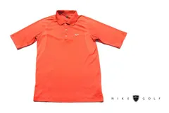 【中古】ナイキゴルフ｜Nike｜半袖ポロシャツ｜ドライフィット｜M