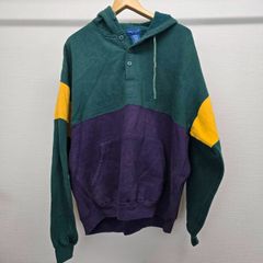 TOWN CRAFT タウンクラフト プルオーバーパーカー XL グリーン ヴィンテージ メンズ 古着 M-C-405