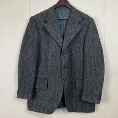 J.PRESS メンズ テーラードジャケット ヘリンボーン柄 グレー - メルカリ