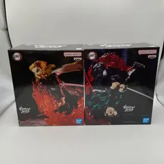 未開封　鬼滅の刃　２点セット　VIBRATION STARS PLUS　竈門炭治郎　煉獄杏寿郎　プライズ　フィギュア　バンダイ　バンダイナムコ　バンプレスト