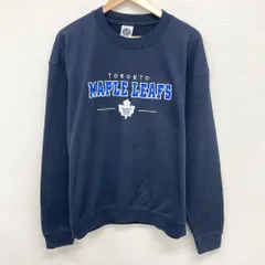 カナダ製 NHL トロントメープルリーフス プリント 刺繍 スウェット M 2025年最新】メープルリーフスの人気アイテム - メルカリ