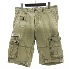 バーバリーブラックレーベル BURBERRY BLACK LABEL ショート カーゴパンツ グレージュ 250217E ■GY03