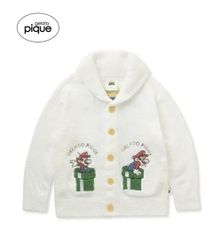 未使用】GELATO PIQUE HOMME スーパーマリオスターカーディガン - メルカリ