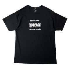 "Thank You For The Music" S/S cotton print T-shirt