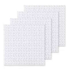 【在庫セール】INIBUD 基礎板 ブロック プレート クラシック 互換性 16×16ポッチ 両面 (クリア×4枚)