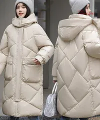 フェイクダウンコート ロング 中綿コード vii4w412985