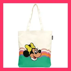 ★スタッフおすすめ！★キャンバストートバッグ 【ディズニーレトロ/ミニーマウス】