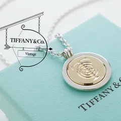 【中古*レア】Tiffany&co. コインネックレス シルバー ニューヨーク TIFFANY & CO.（ティファニー）ネックレス シルバー サイズ
