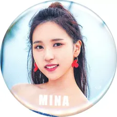 【中古】バッジ・ピンズ ミナ(ビジュアル) ランダム缶バッジ 「TWICE POPUP STORE “Twaii’s Shop”」