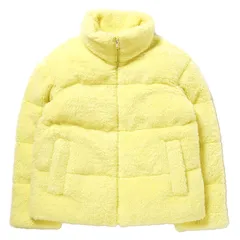 UGG アグ Emmalyn UGGfluff Puffer Jacket エマリン UGGフラッフ パッファー ジャケット 1158698 もこもこ ボア フェイクファー 2024 秋冬 アウター Hopper ホッパー イエロー S