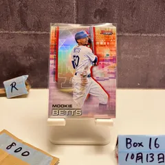 2021 Topps Bowman’s Best Mookie Betts Los Angeles Dodgers Refractor カード