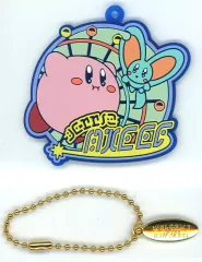 【中古】キーホルダー カービィ＆エフィリン(観覧車) アトラクション☆ラバーチャーム 「一番くじ 星のカービィ WELCOME TO THE NEW PARK!」 F賞