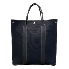 週末限定価格　エルメス　ガーデンファイル　キャンバスレザートートバッグ 週末限定価格エルメスガーデンファイルキャンバスレザートートバッグ