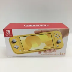 05w10043 【未使用 Nintendo Switch Lite】ニンテンドースイッチライト 本体 イエロー 店鋪印なし ＊検品開封済み＊ ◎未使用品◎