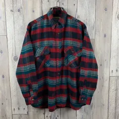 OLD UNIQLO 80s ユニクロ ボタンダウン 長袖 チェック シャツ S