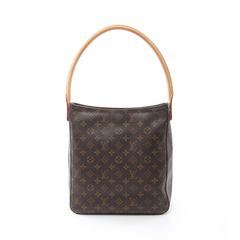 ルイ・ヴィトン LOUIS VUITTON ショルダーバッグ ルーピングGM モノグラム M51145 PVCコーティングキャンバス レザー ルーピングGM レディース Used B