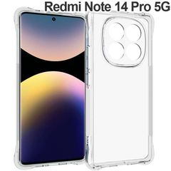 Redmi Note 14 Pro 5G ケース 薄型 耐衝撃 コーナーガード ソフト ケース 