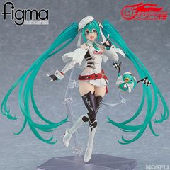 figma(피그마) 하츠네 미쿠 GT 프로젝트 레이싱 미쿠 2023ver. 논스케일 채색제 가동 피겨 굿 스마일 레이싱 미개봉 정규품