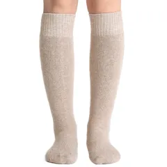 防寒 厚手 暖かい レディース Cocoahug 秋冬用 裏起毛 ルームソックス もこもこ靴下 靴下屋さんのふわふわウールソックス factory] [MKY