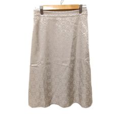 PaulStuart(ポールスチュアート) ロングスカート サイズ6 M レディース美品  - ベージュ