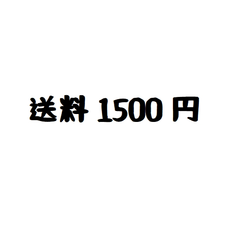 沖縄・北海道の遠隔地への配送は送料1500円を追加します。