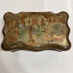 フランスアンティーク 天使 ボックス 缶 ディスプレイ ブロカント