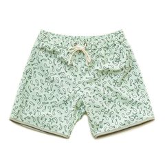 《FOLPETTO》TOMMASO ／ Fish print in delicate mint