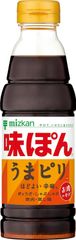 J024	ミツカン 味ぽんうまピリ ポン酢 360ml　4本まとめて　ぽん酢　鍋　寒い時期　みんなで　家族　鍋パーティー　団らん　料理　湯豆腐　食事　おじいちゃん　おばあちゃん　クリスマス　ハロウィン　年末・年始　年越し　忘年会　	4902106541745