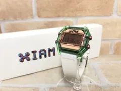 【中古】 箱有 I AM THE WATCH アイアムザウォッチ 腕時計 デジタル クォーツ ホワイト  111427251