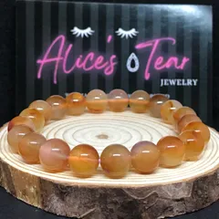 ♤ ♣︎玉化アラシャンゴビメノウ♧ ♠︎ いくら見たい😆アラシャンブレスレット☆阿拉善 天然石B34108