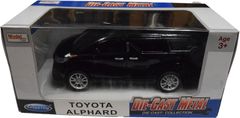 【業界最安値】【在庫豊富】TOYOTA Alphard 1/32スケール 黒 DIECAST ダイキャスト ミニカー プルバック機能付き 完成品