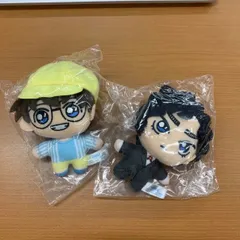 名探偵コナン セガ ラッキーくじ  ぬいぐるみ マスコット 江戸川コナン 伊織無我 セット