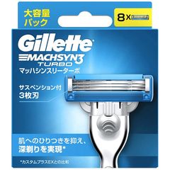 Gillette MACH3 替え刃 8個入　12箱セットになります。 Gillette MACHSYN3 替え刃 8個入り - メルカリ