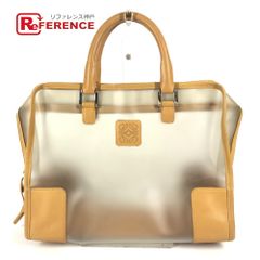 LOEWE ロエベ ハンドバッグ 160周年限定 ビニール/レザー ベージュ