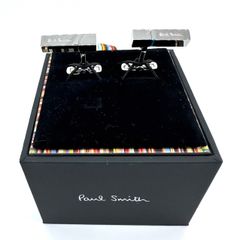 【未使用品】Paul Smith　カフスボタン(回転式)　シルバー【F00043】