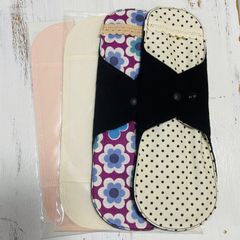 布ナプキン　ブラックネル防水ホルダー　プレーン　各2枚　アウトレット　すぃーと・こっとん　2td